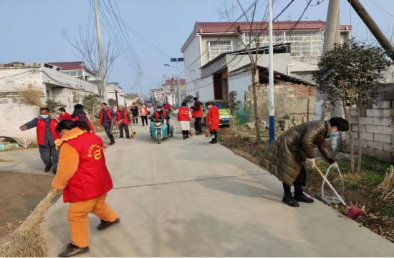 喜迎二十大，永远跟党走——张庄寨镇新时代文明实践所组织开展志愿活动